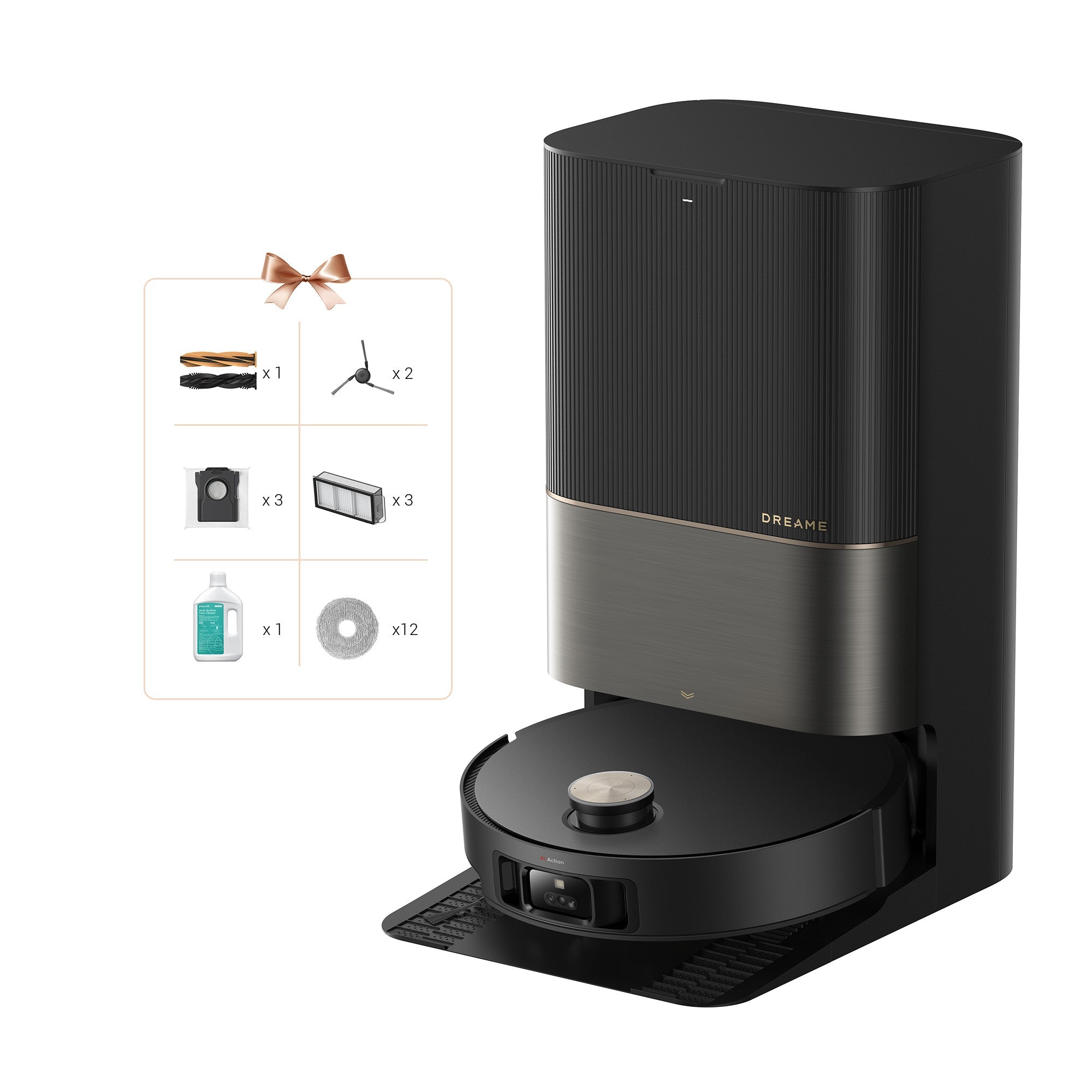 Robot Vacuum Dreame X50 Ultra Complete Μαύρο