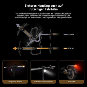 NAVEE GT3 Max E-Scooter ABE Zertifiziert 400W Motor | 75 km Reichweite | Vierfach-Federung-4