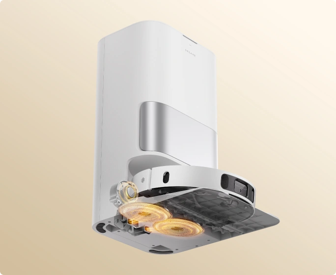 Αυτόματο στέγνωμα σφουγγαρίστρας με αέρα