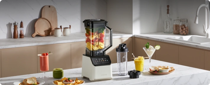 Δοχεία ανάμειξης <span class="powblender_c-yellow">Tritan™</span> 2,0 L <br class="powblender_c-small-hide">και 700 mL