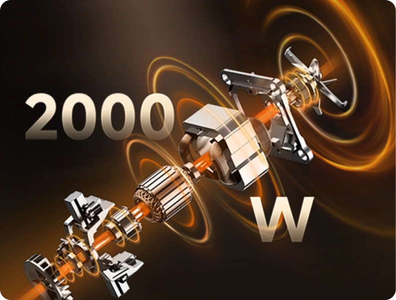 Ισχυρό μοτέρ 2000 W