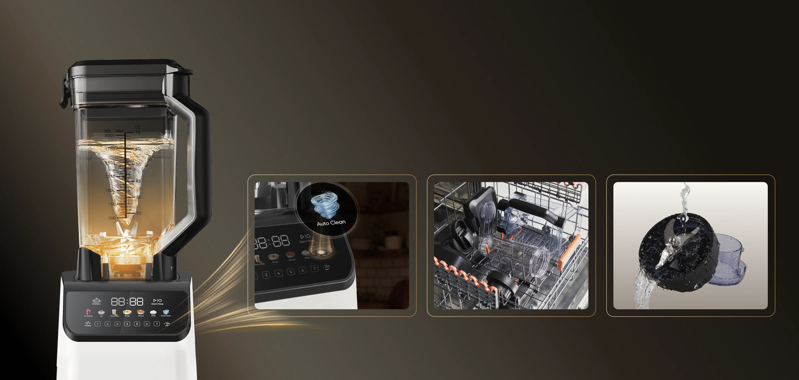 Αυτόματος καθαρισμός με ένα <br class="powblender_c-small-hide"><br class="powblender_c-pc-hide">άγγιγμα, για πανεύκολη χρήση