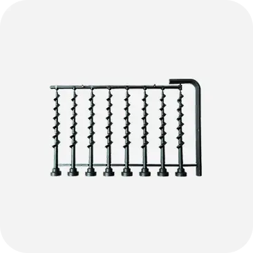 Βίδες × 8 &amp; εξάγωνο κλειδί × 1