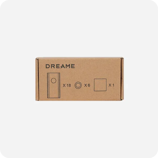 Ανταλλακτικές λεπίδες × 18 και θήκες × 6