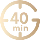 40 λεπτά*