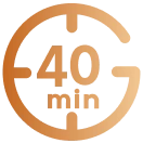 40 λεπτά*