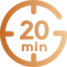 20 λεπτά*