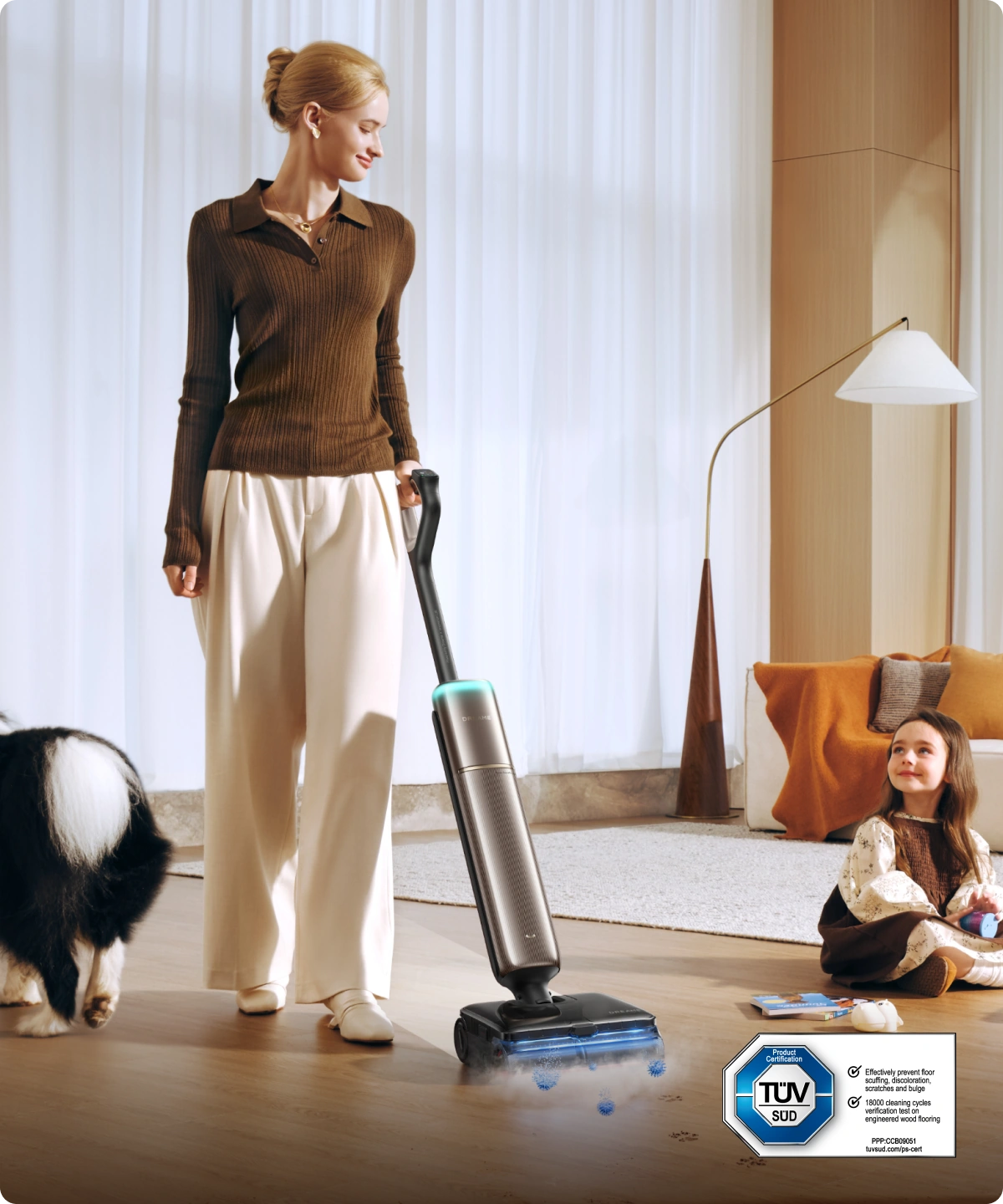 SaunaClean™ Ατμός 200 ℃ για υγιεινή ασφαλή για μωρά